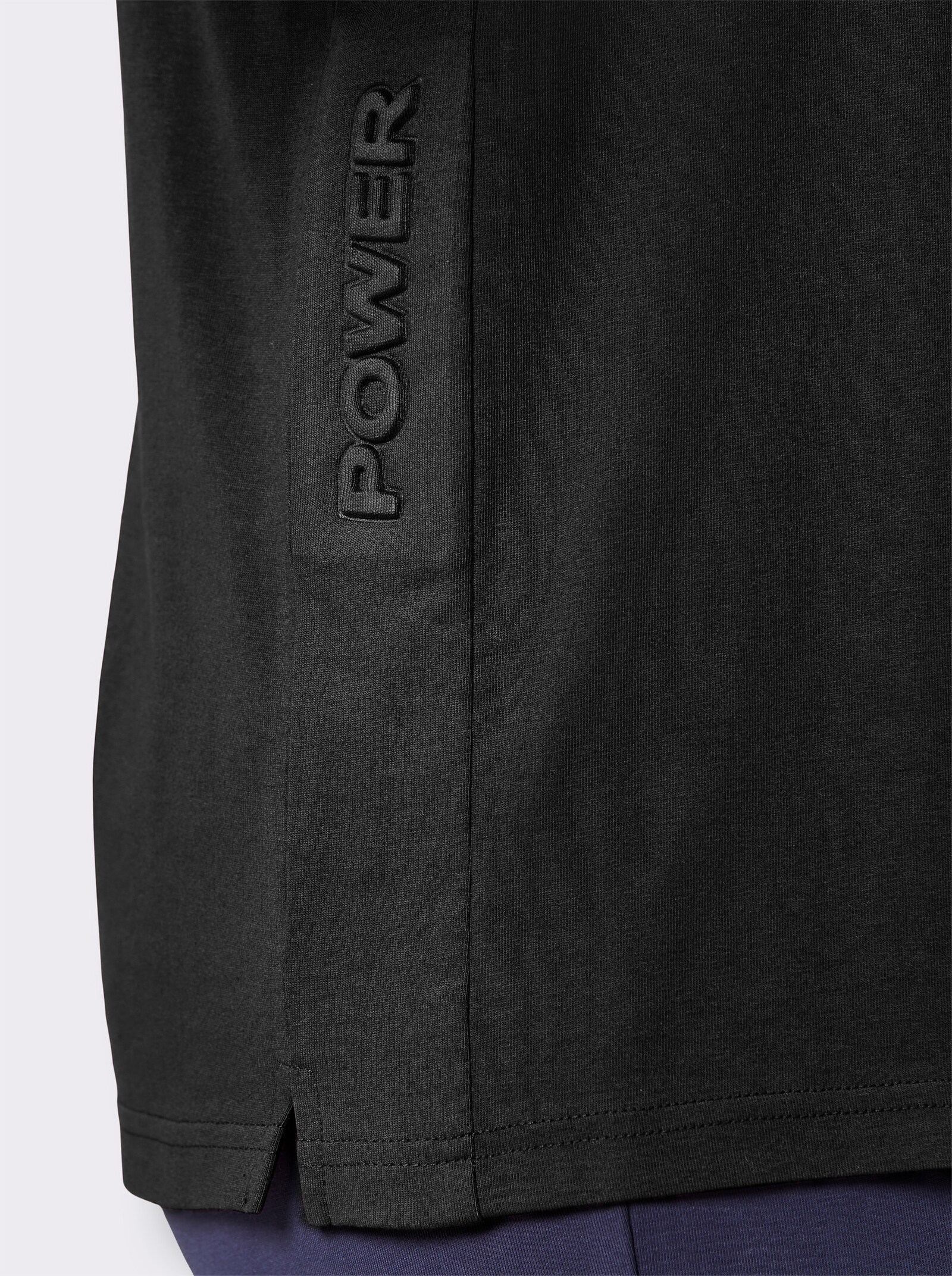 Catamaran Sports Funktionsshirt mit 3D-Schriftzug - schwarz