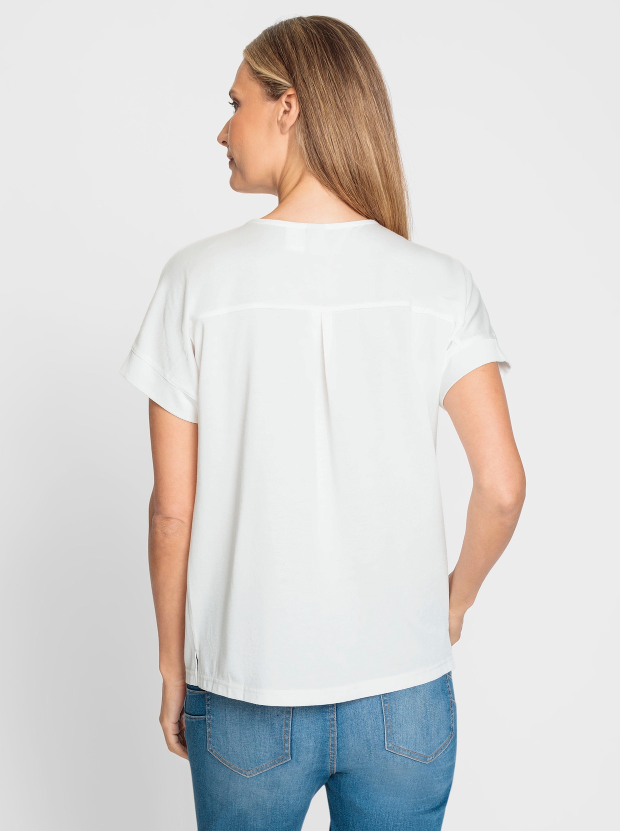 heine T-shirt - ecru