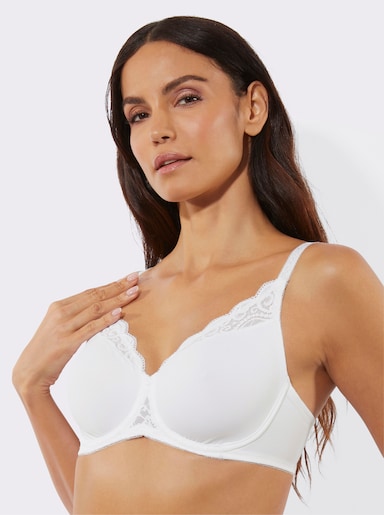 Triumph Minimizer-BH mit Bügel - weiß