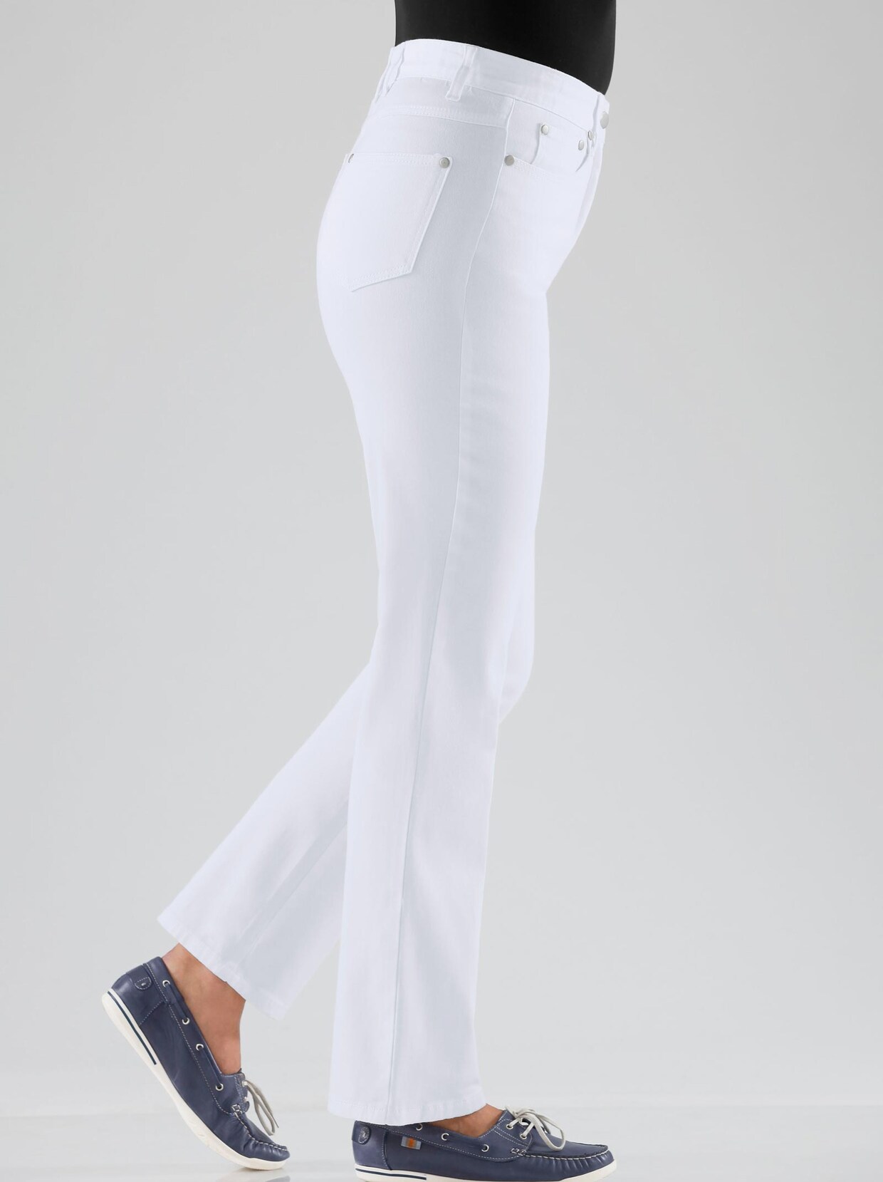 5-Pocket-Jeans - weiss