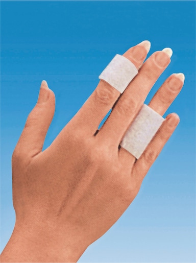 Finger- och tåskydd - vit