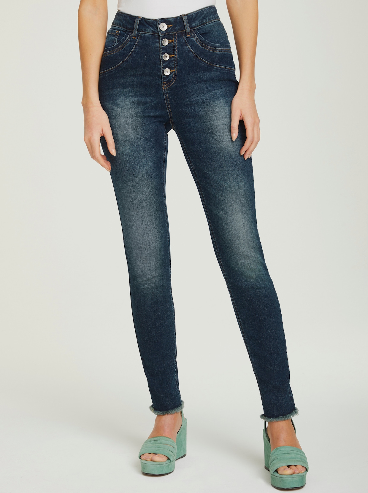 heine Jeans - blue denim