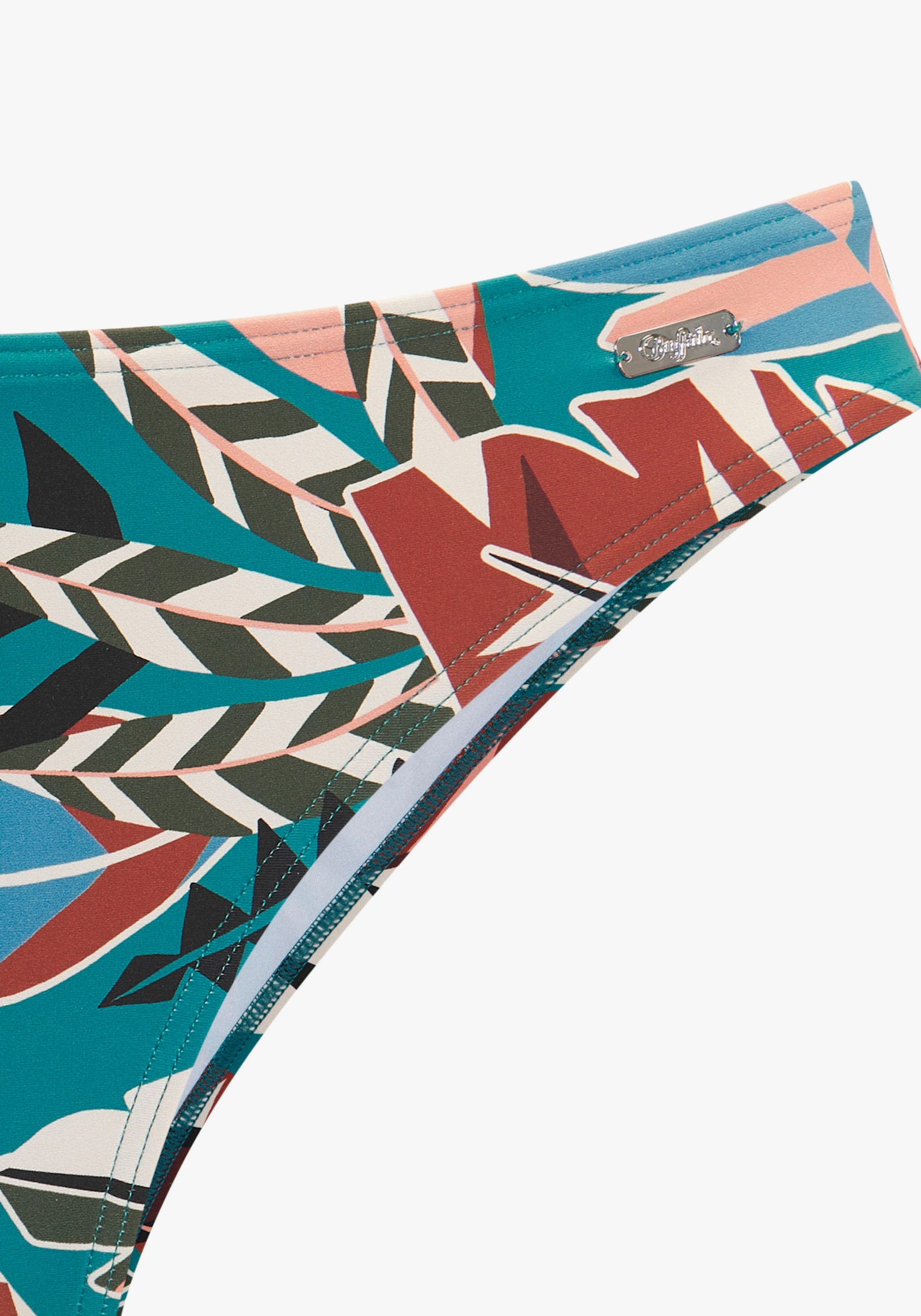 Buffalo Bikini-Hose - aqua bedruckt