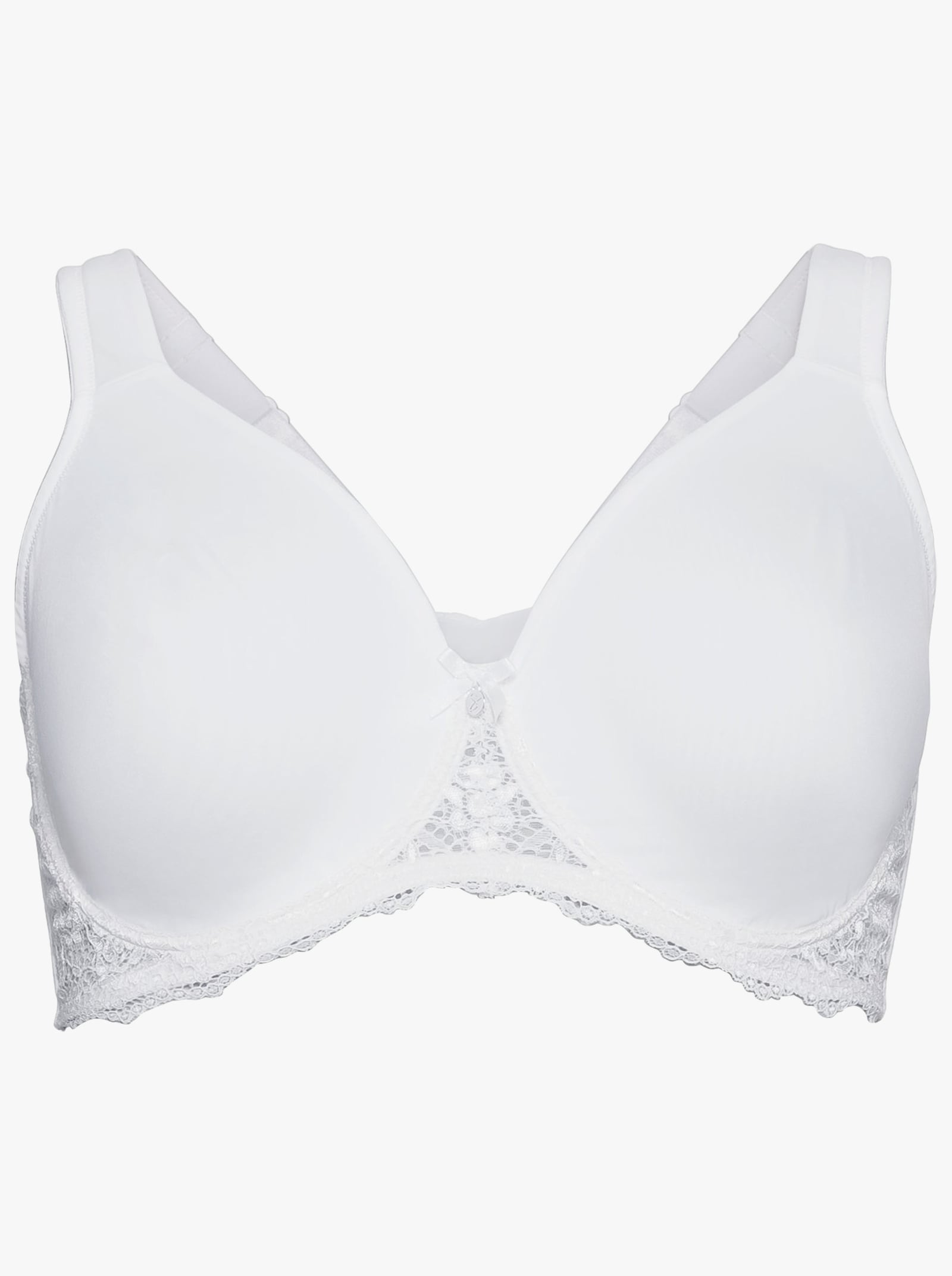 sheego Bügel-BH mit nahtlosen Cups - weiss