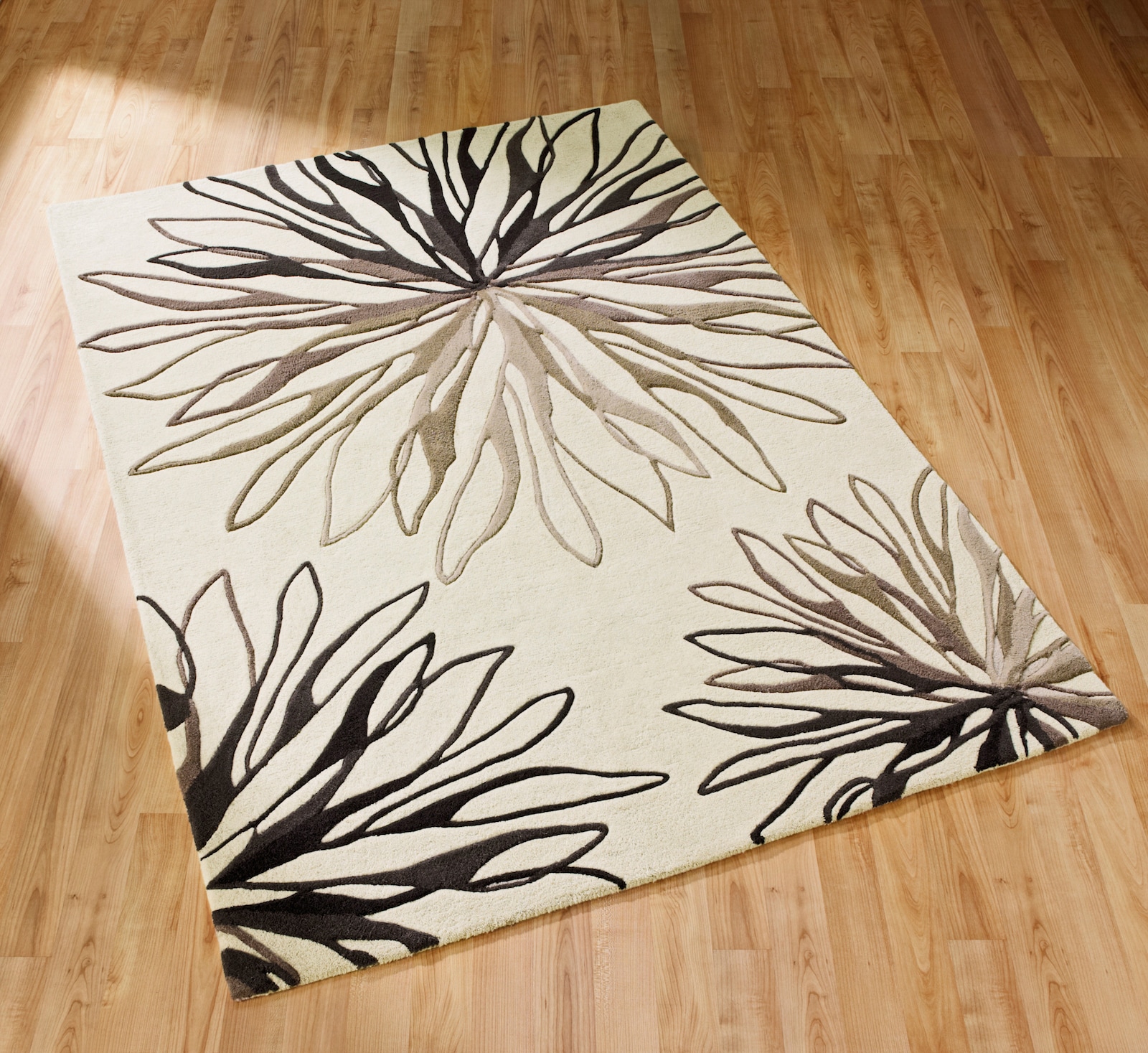 heine home Hochflorteppich - wollweiß