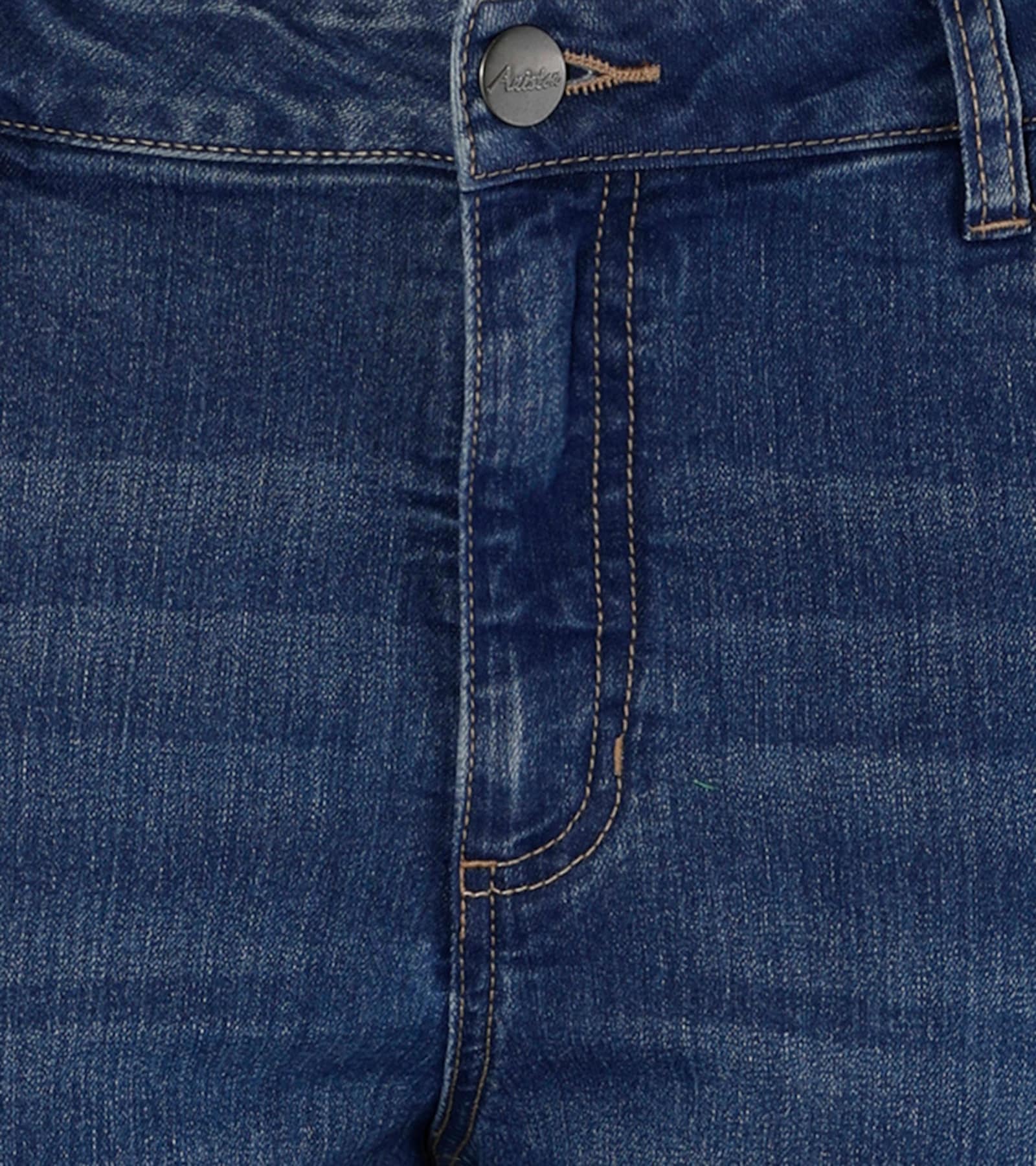 Aniston PLUS Straight-Jeans - blue used