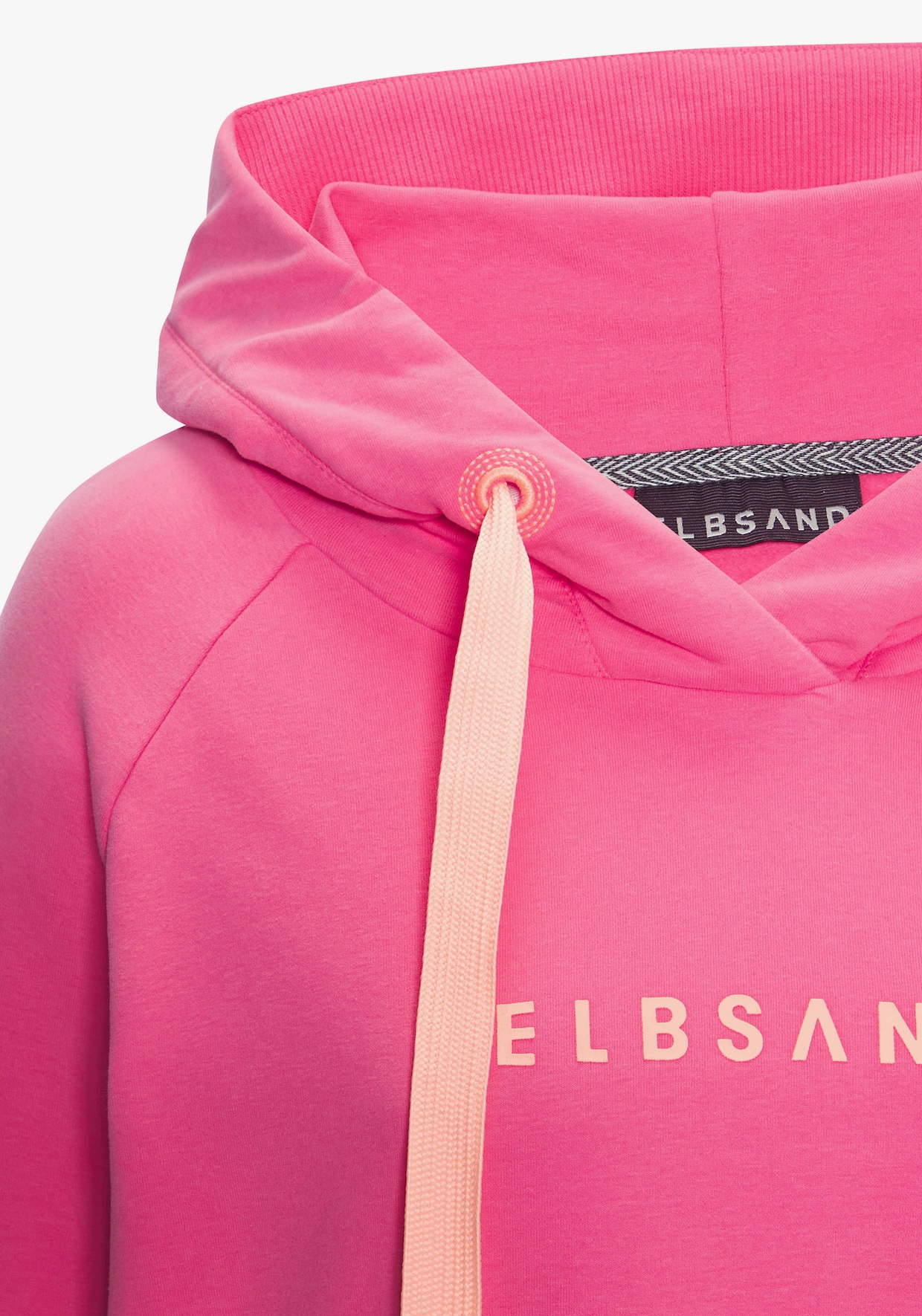 Elbsand Sweatshirt à capuche - fuchsia