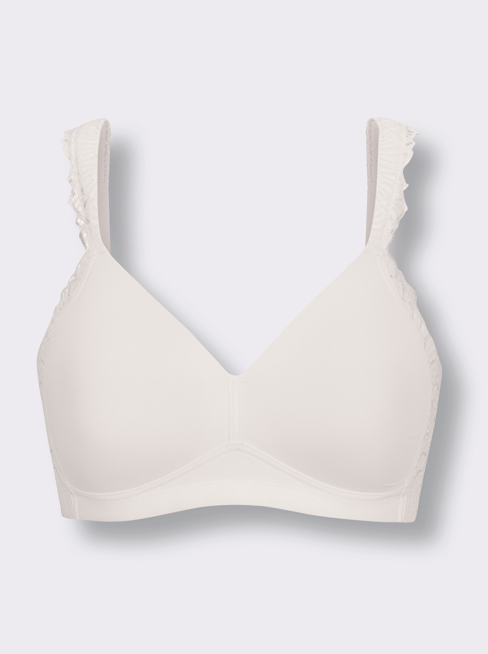 Naturana Schalen-BH ohne Bügel - ecru
