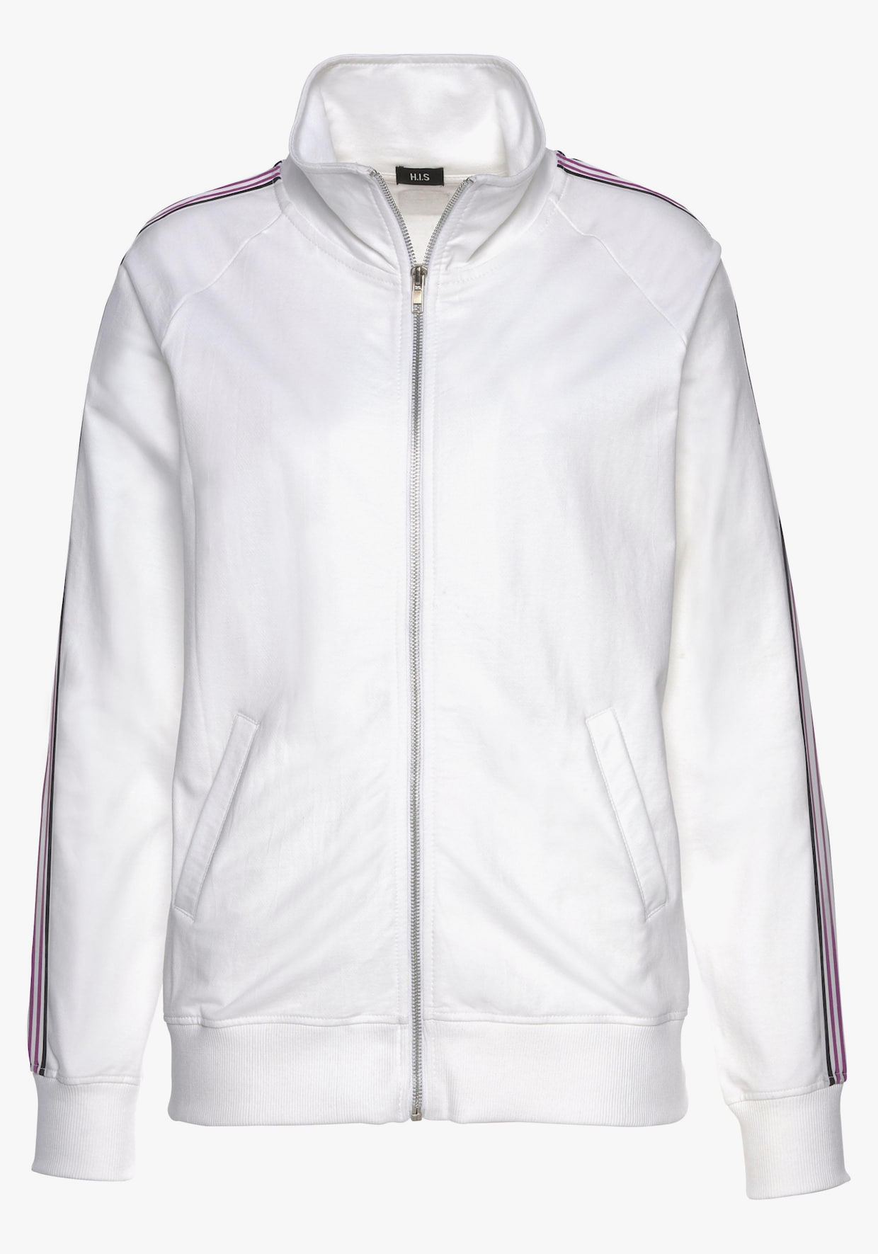 H.I.S Sweatjacke - weiss