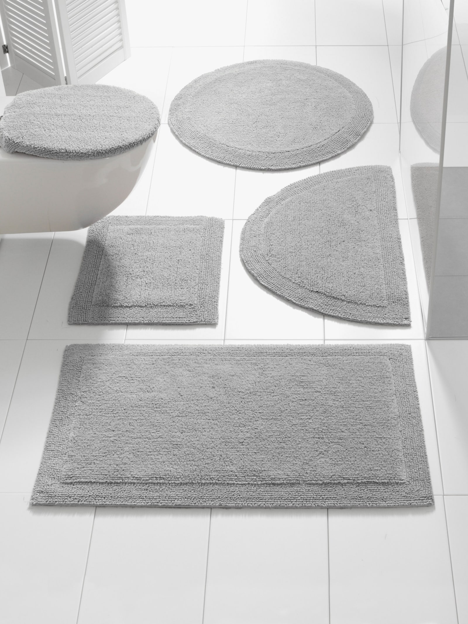 heine home Tapis de bain - gris clair
