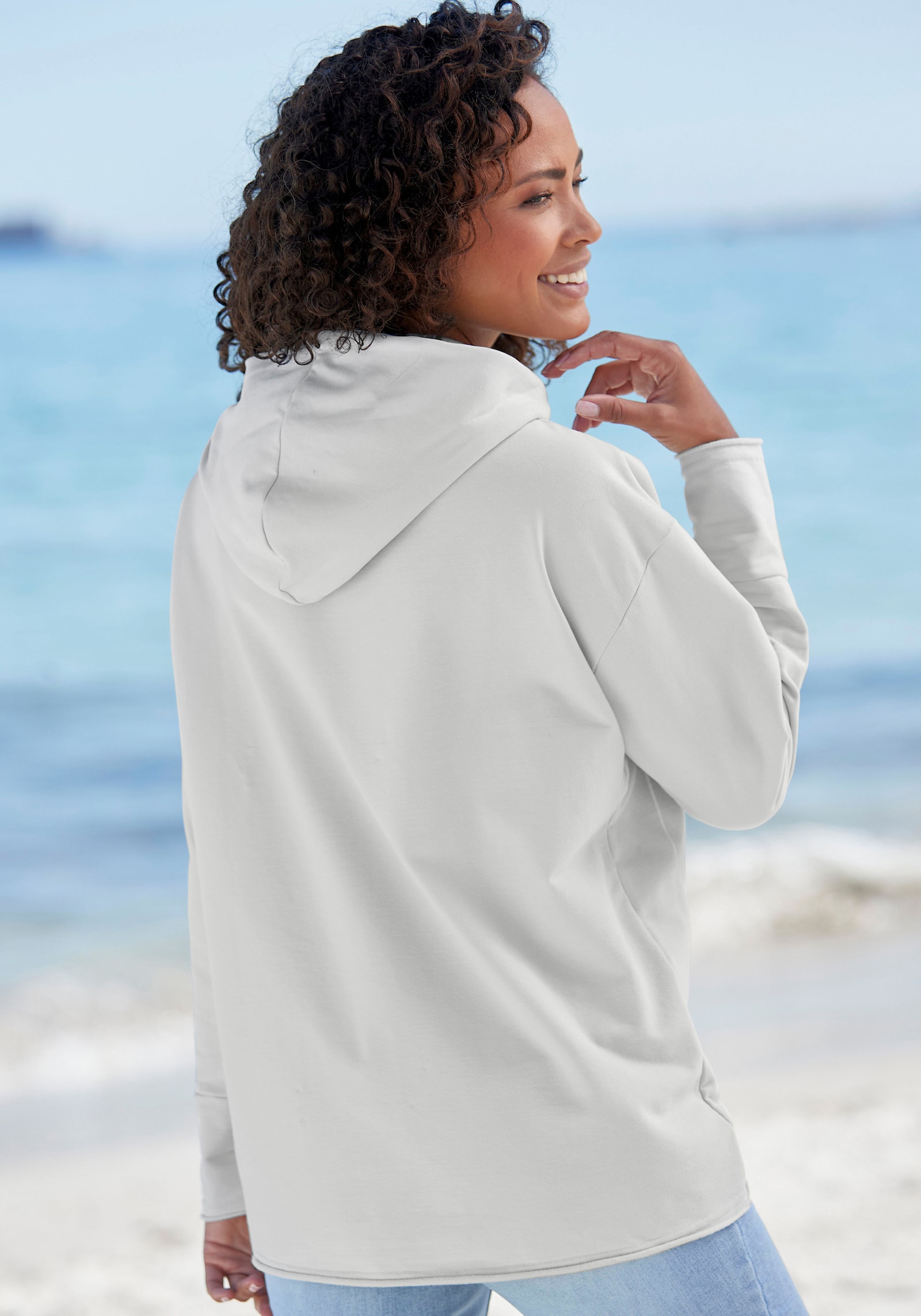 Elbsand Sweatshirt à capuche - vert clair