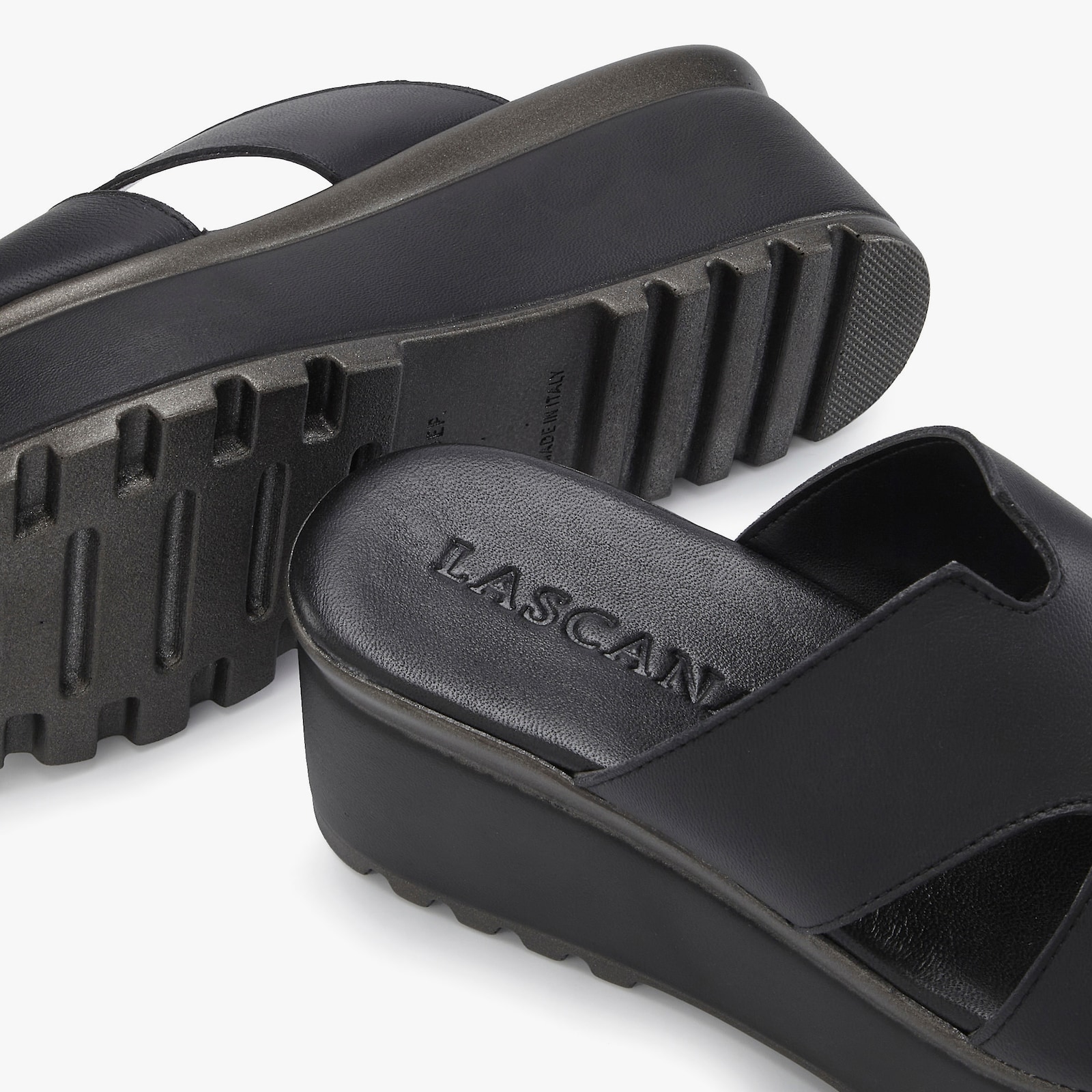 LASCANA Pantolette - schwarz