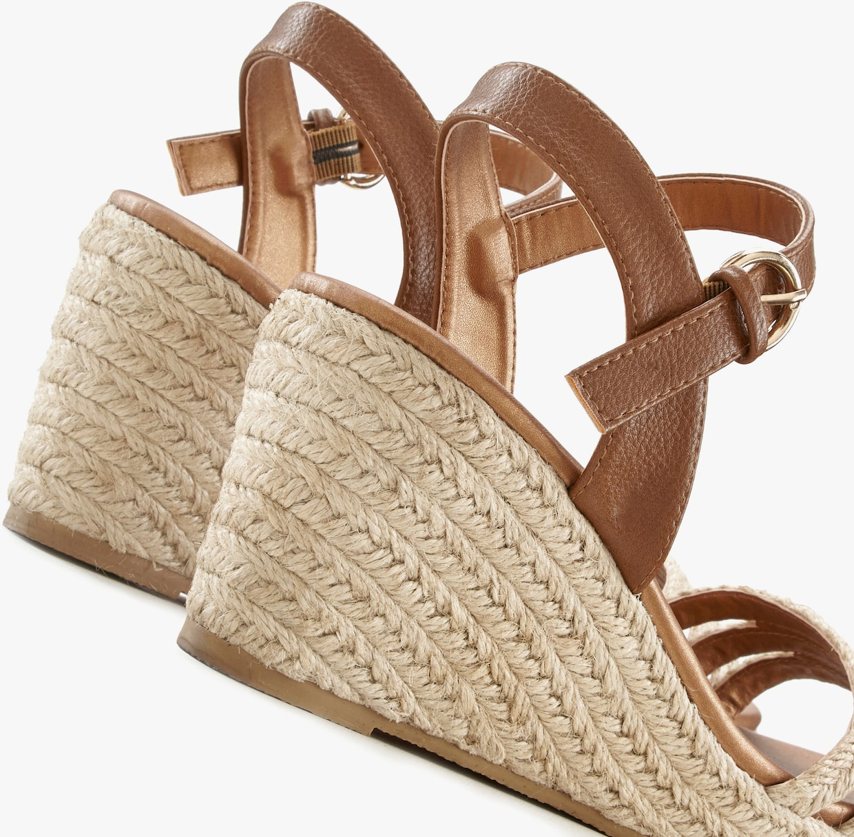 LASCANA sandaaltjes - beige/camelkleurig