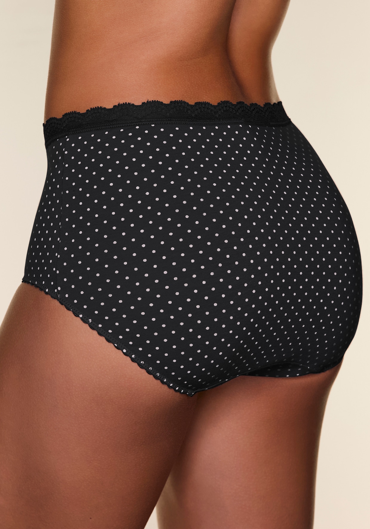 Vivance Taillenslip - schwarz/creme