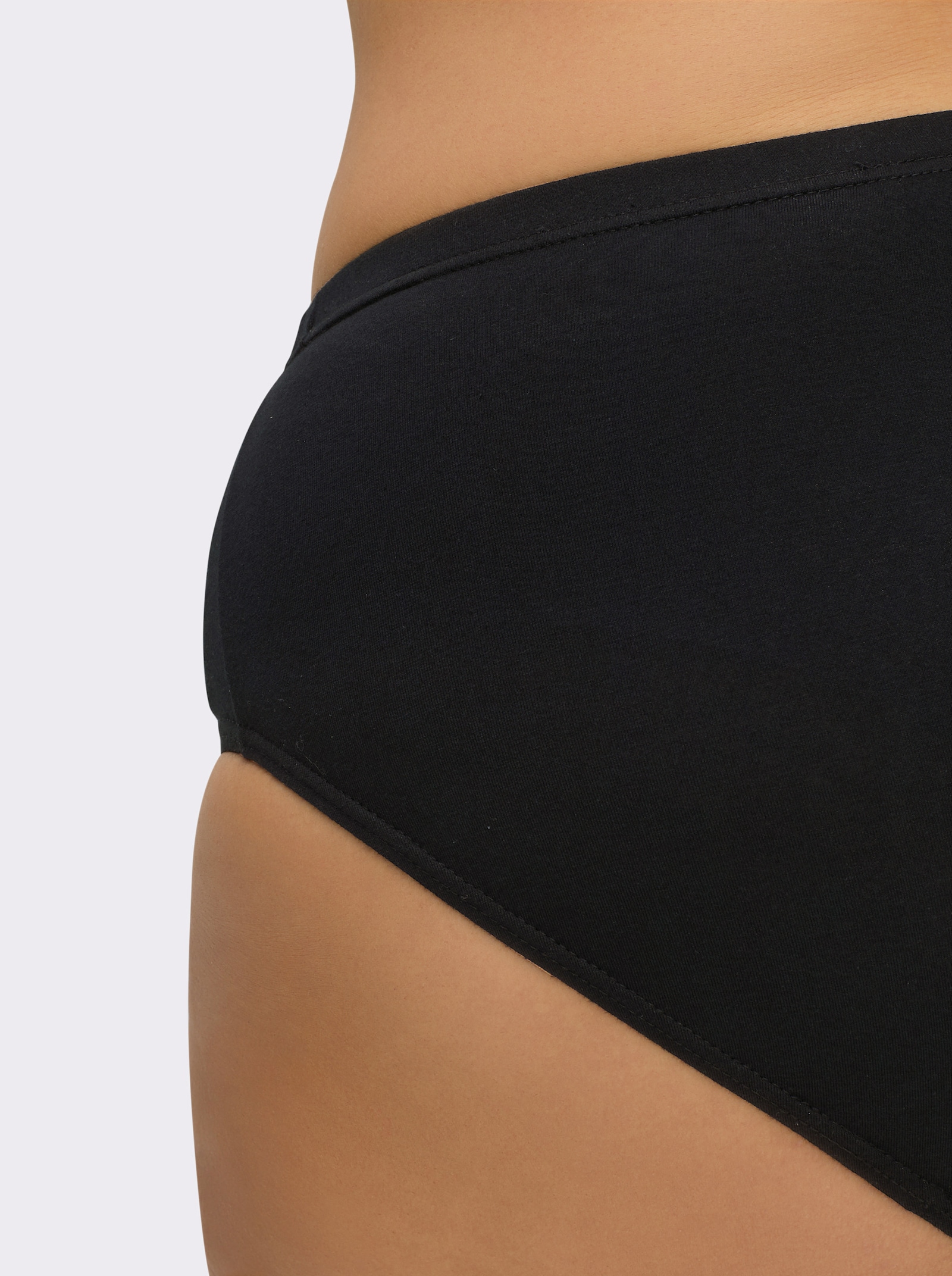 wäschepur Jazzpants im 10er-Pack - schwarz