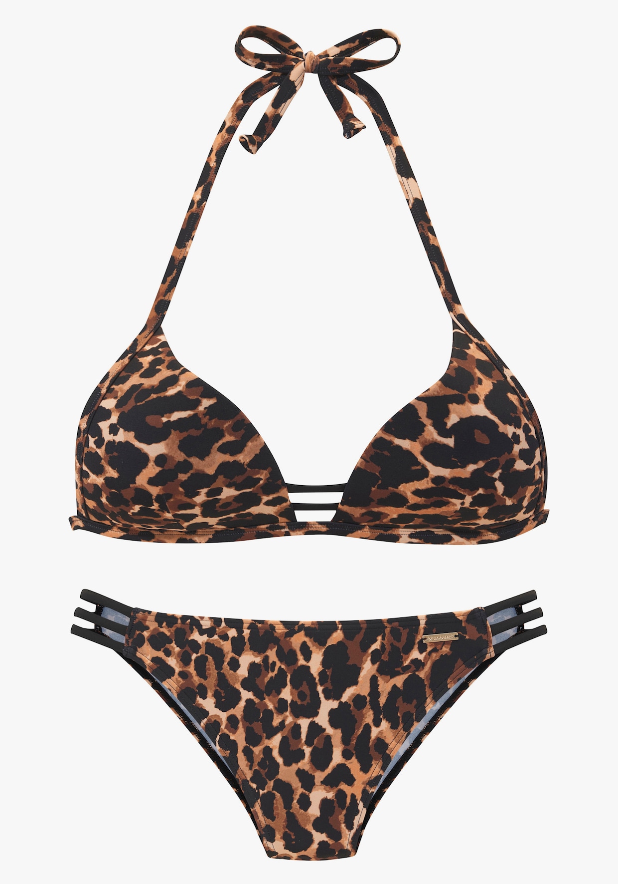 Bruno Banani Triangelbikini - luipaardprint