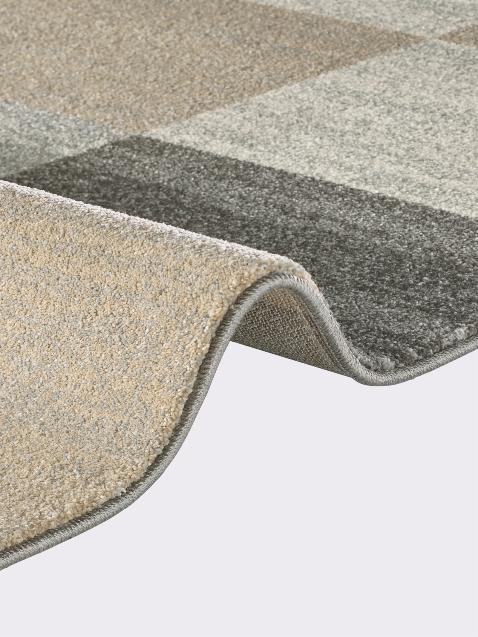 heine home Teppich - grau-taupe