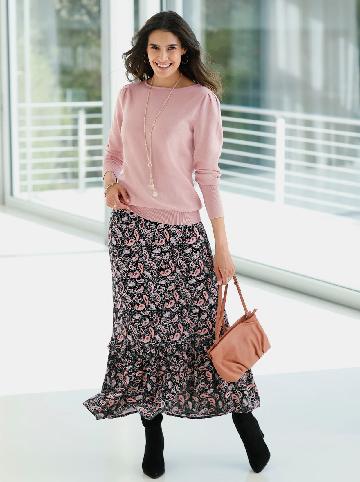 Strickpullover - puder