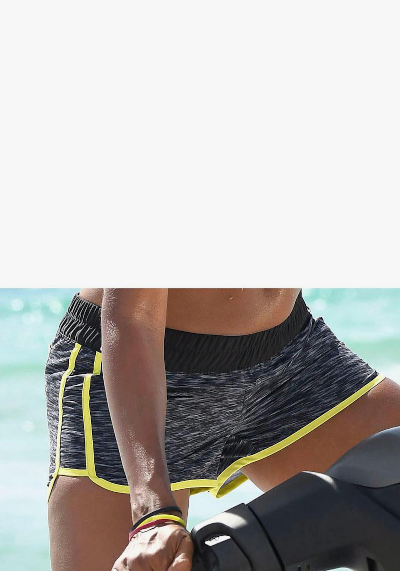 Venice Beach Badeshorts - schwarz