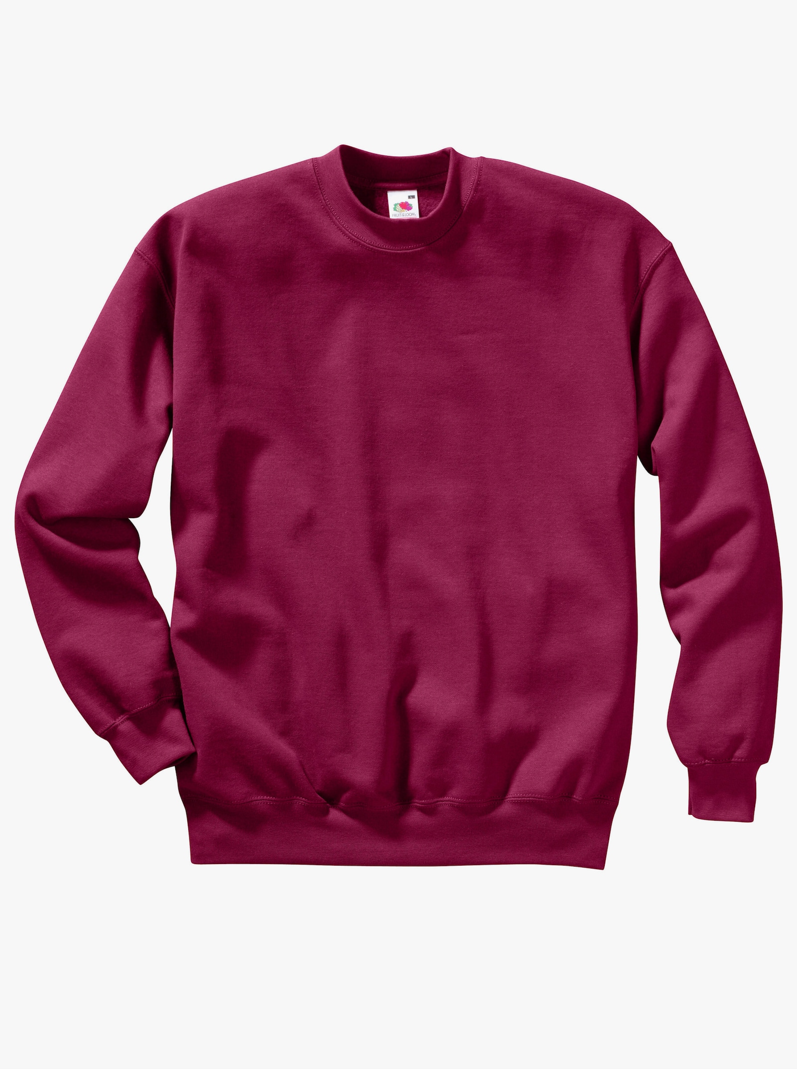 Fruit of the Loom Sweatshirt - wijnrood
