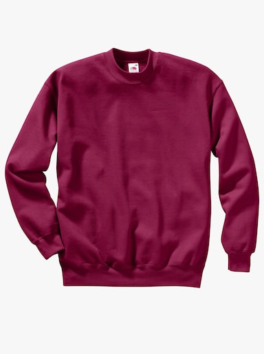 Fruit of the Loom Sweatshirt - vinröd