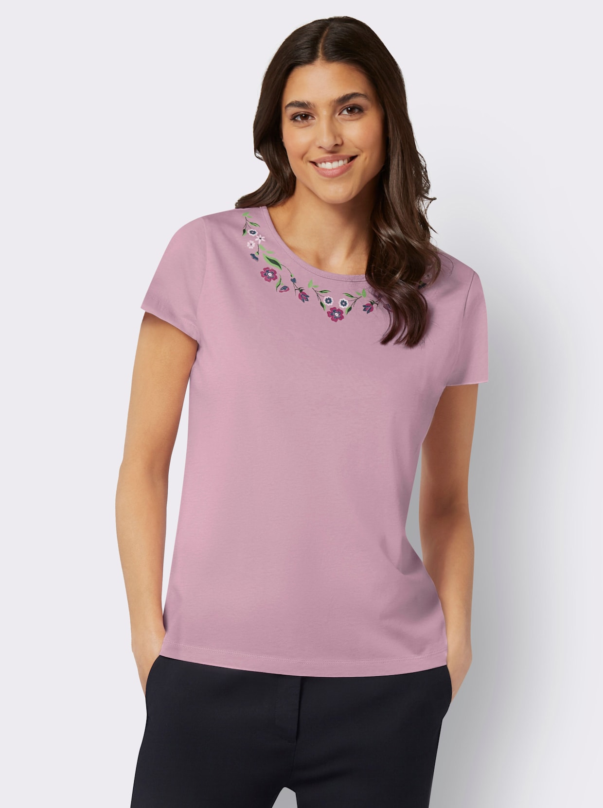 Shirt met korte mouwen - roze