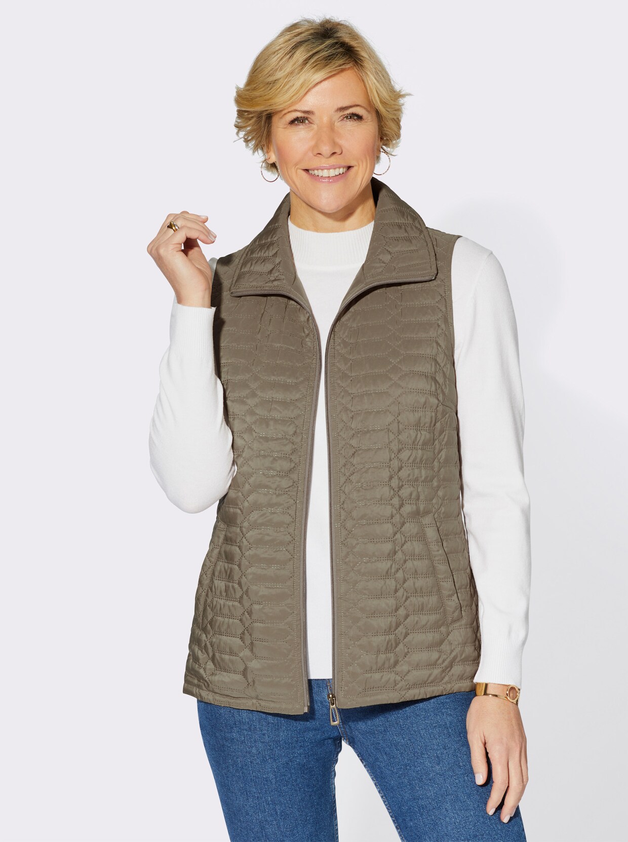 Bodywarmer - beige