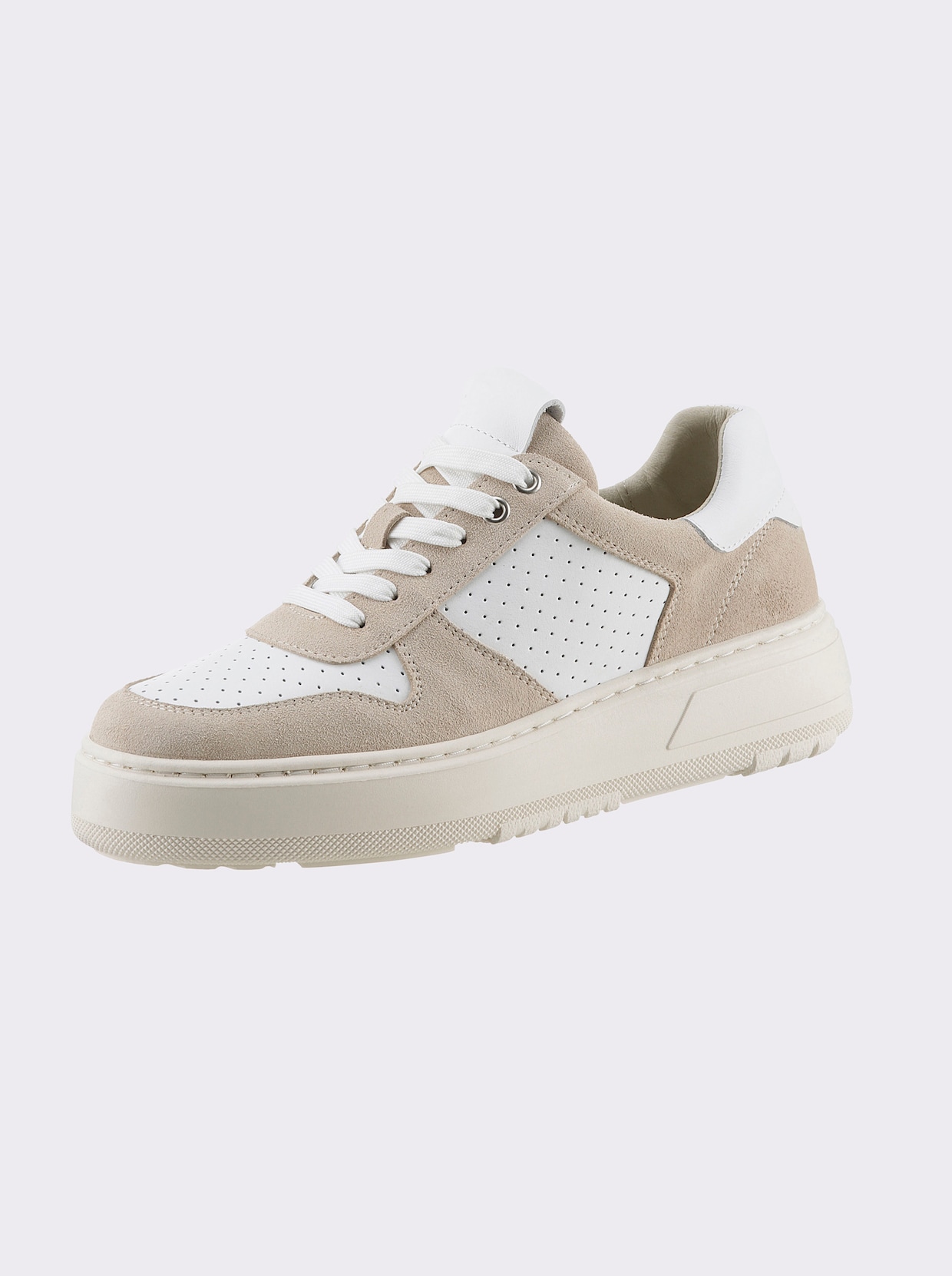 heine Sneaker - beige/wit