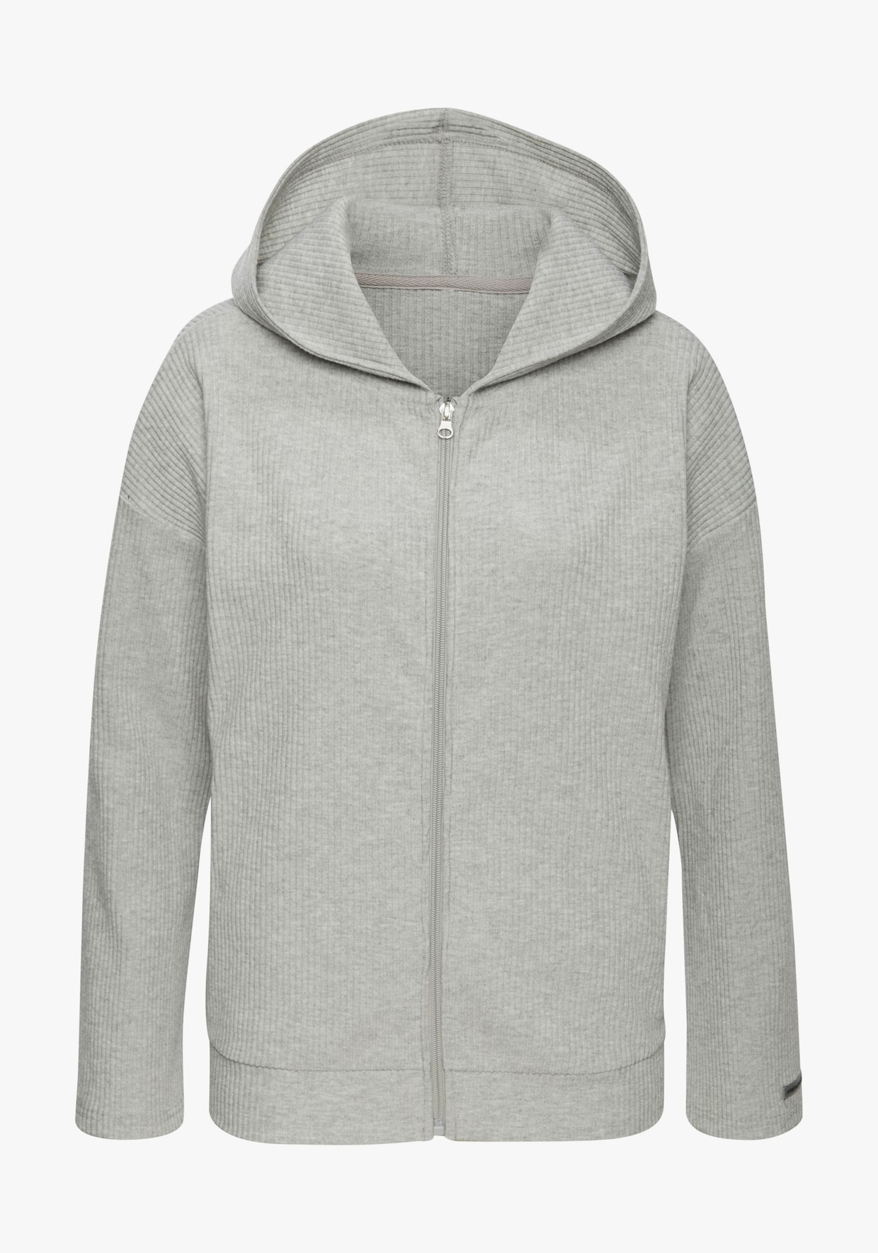 French Connection Sweatjacke - hellgrau