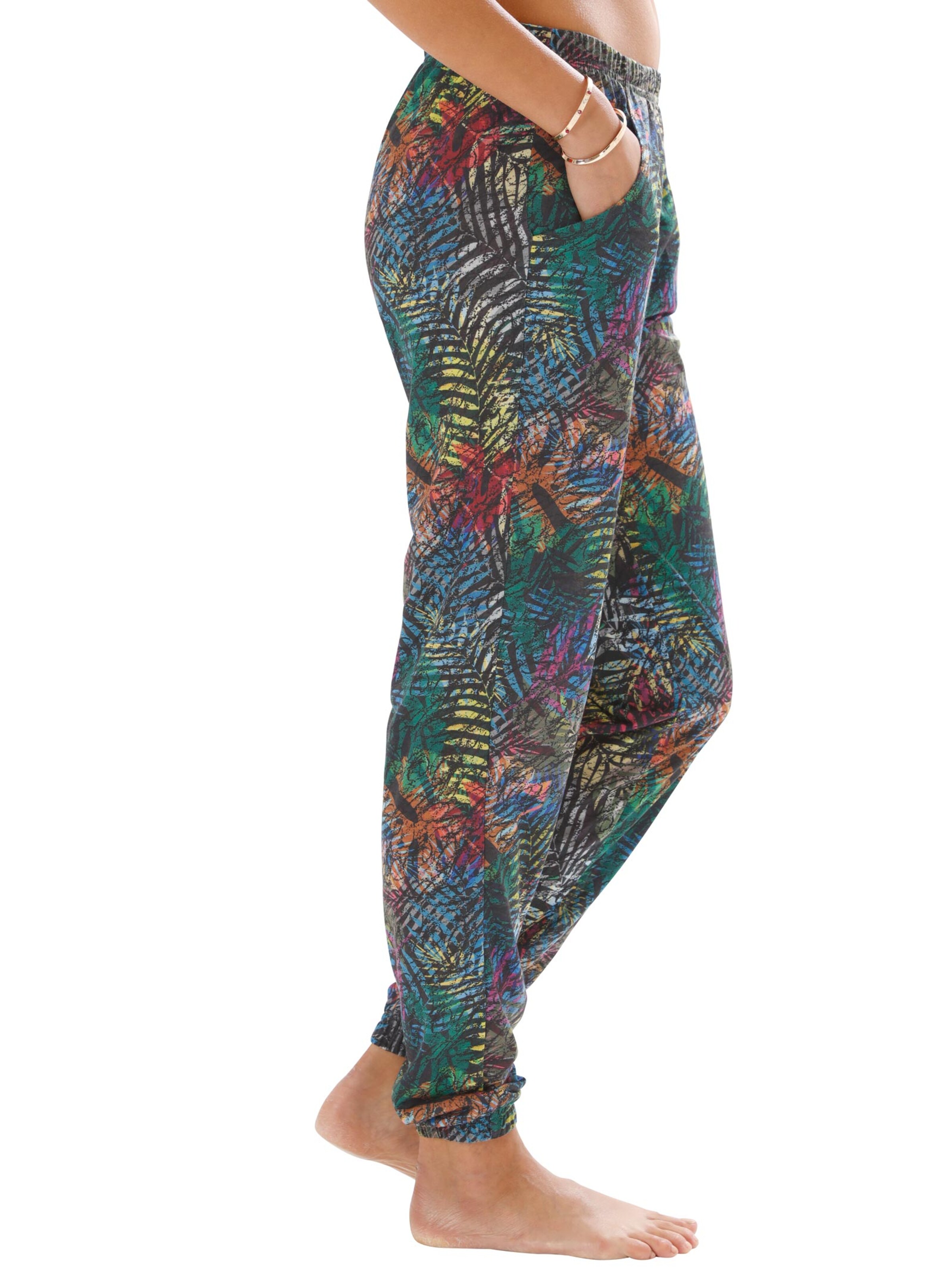 Freizeithose - bunt-bedruckt
