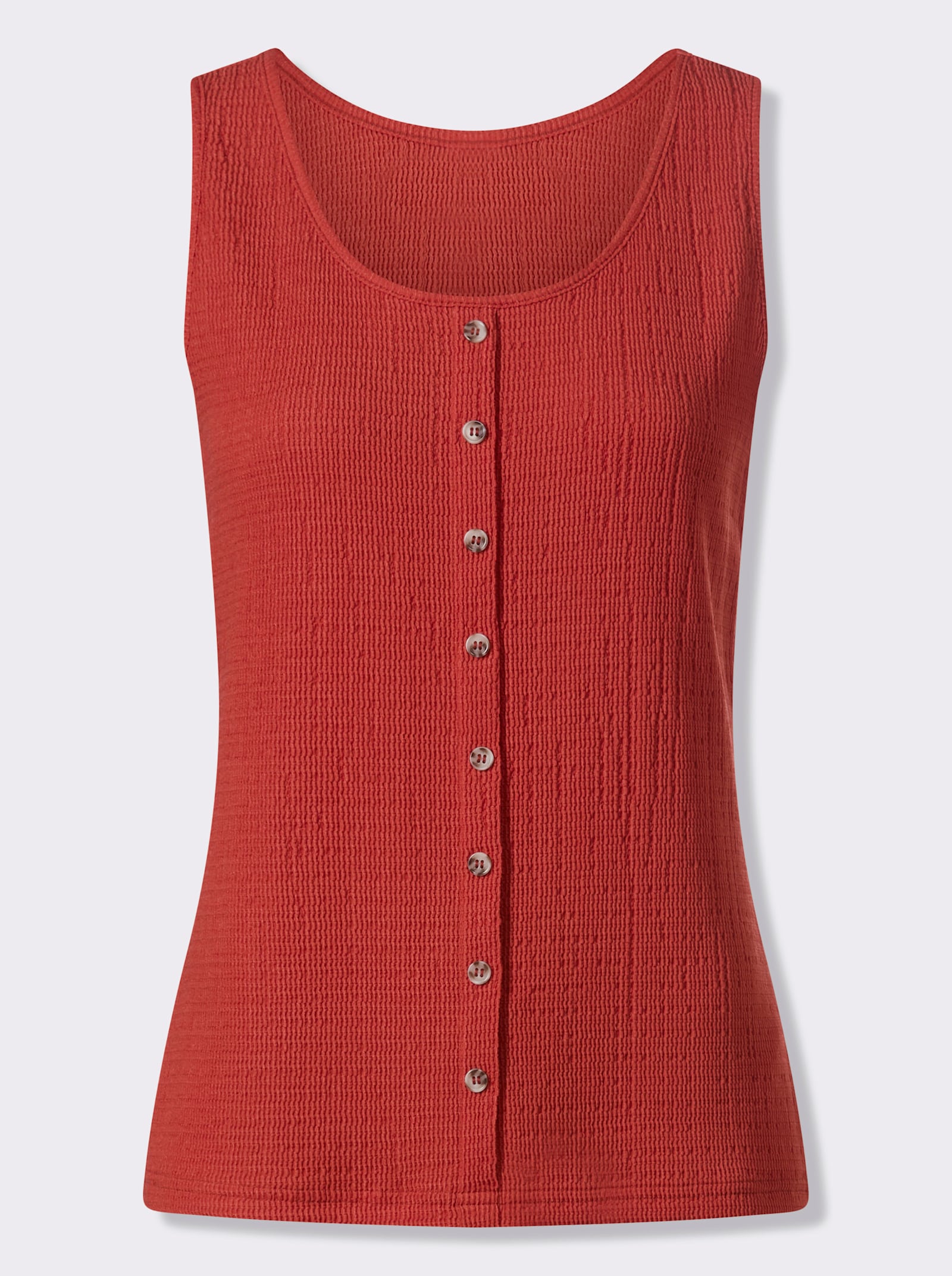 heine Shirttop mit Struktur - terra