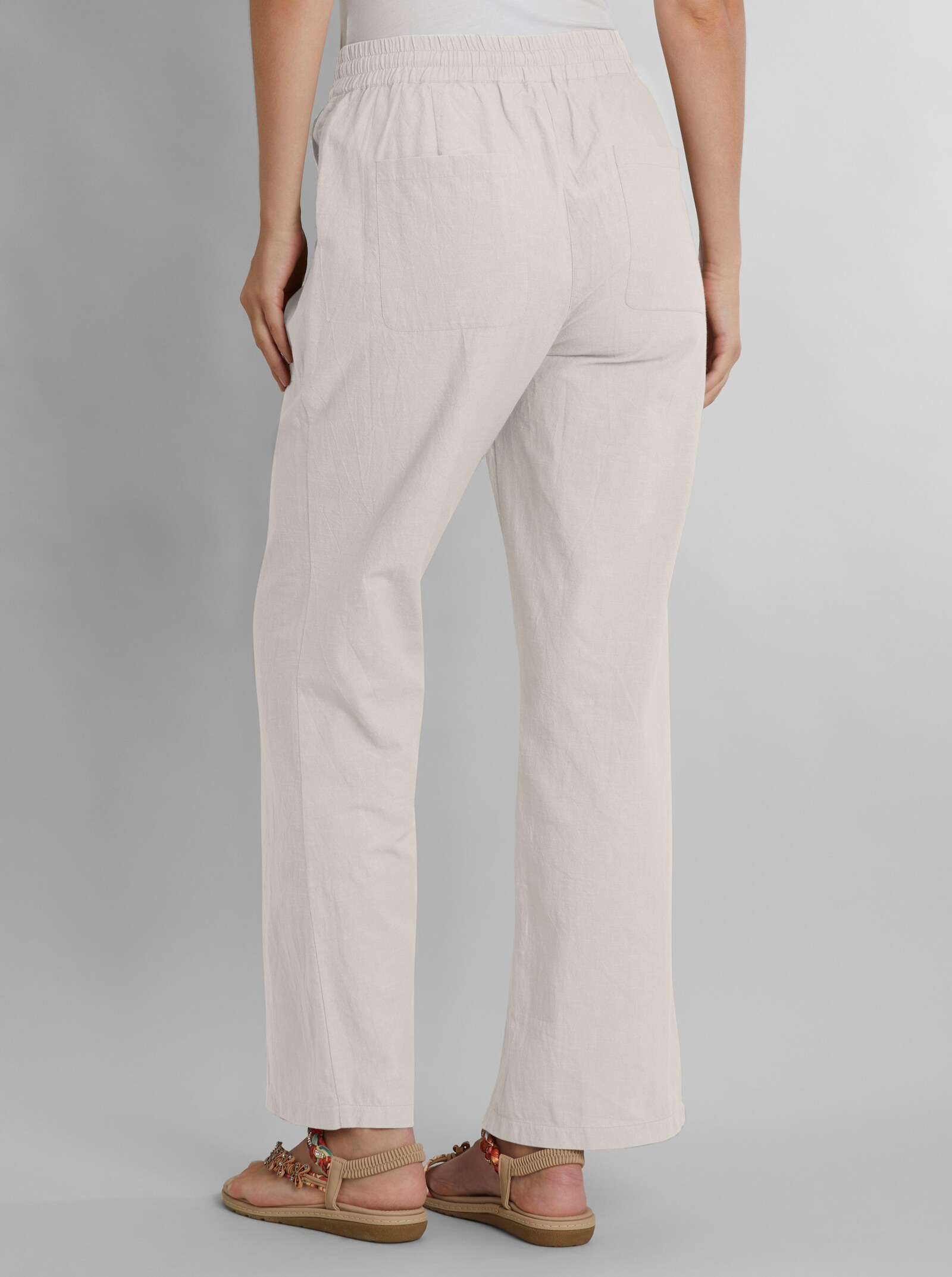 heine Schlupfhose aus Baumwolle - champagner