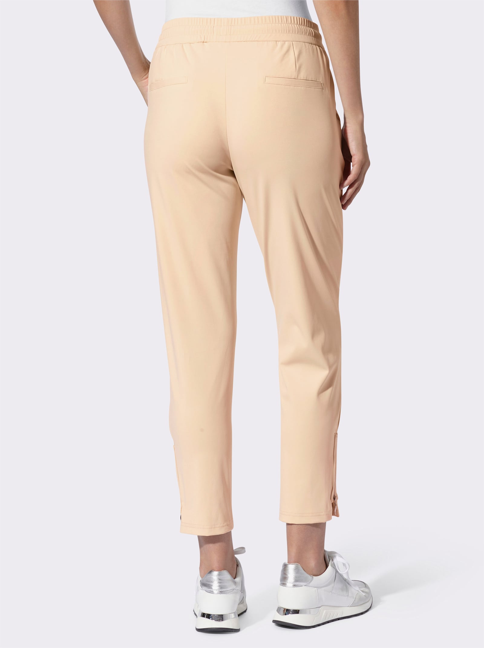 heine Jerseyhose mit schmalem Bein - sand