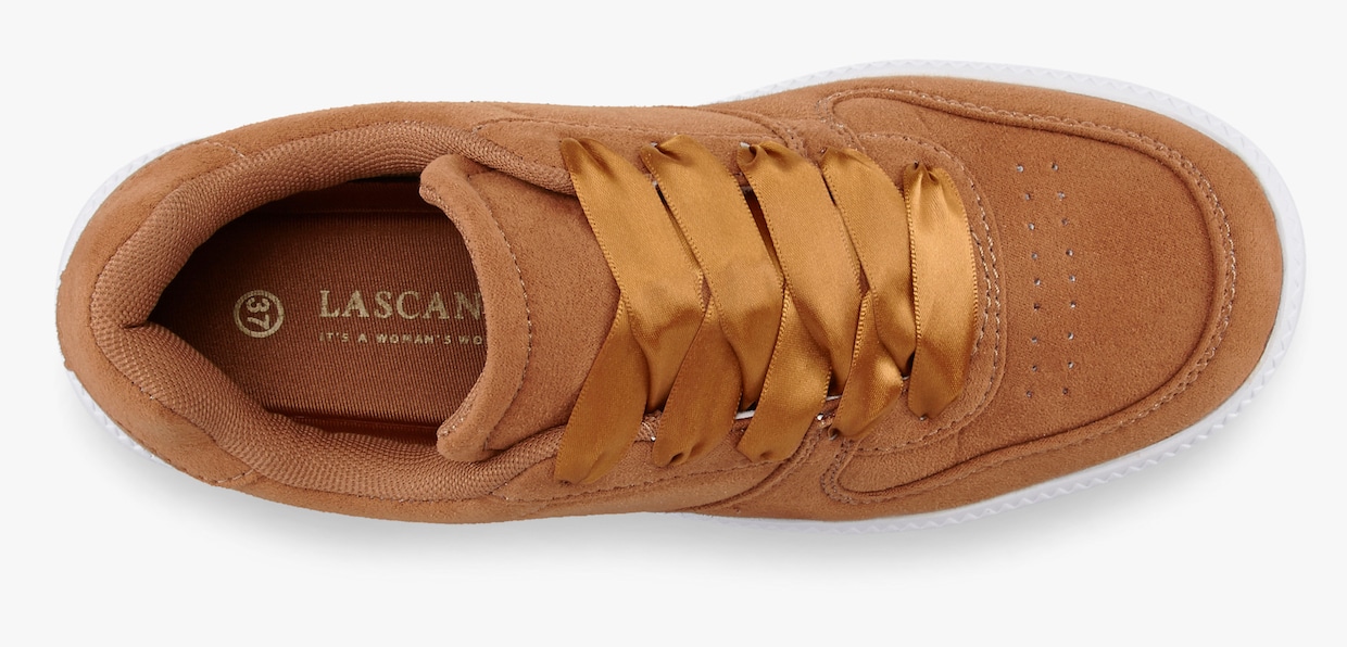 LASCANA Sneaker - camelfarben