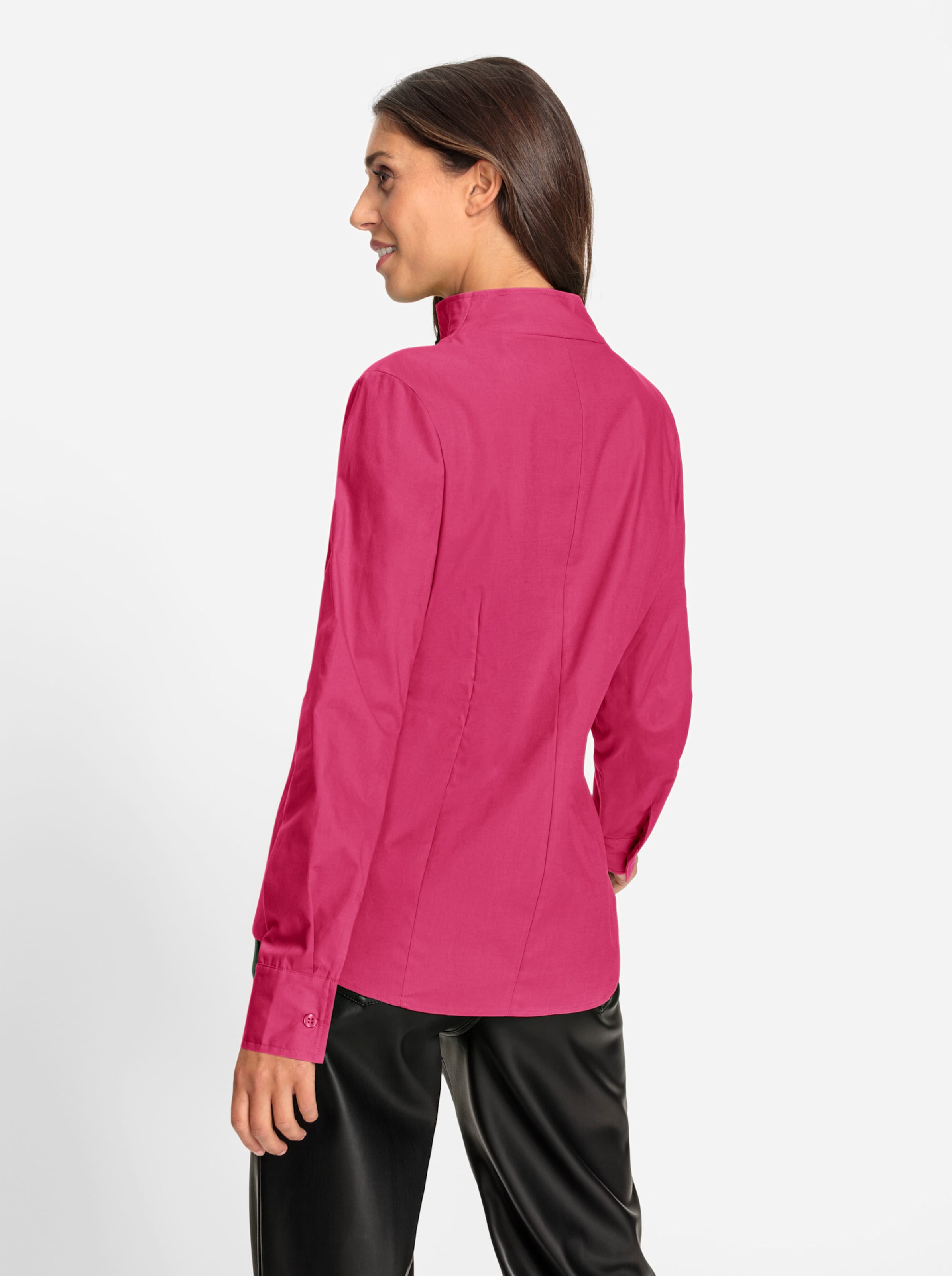 elegante günstig Kaufen-Stehkragen-Bluse in pink von heine. Stehkragen-Bluse in pink von heine <![CDATA[Stehkragen-Bluse Elegante, klassische Form. Figurbetont, mit Langarm. Trageangenehmes Material.]]>. 