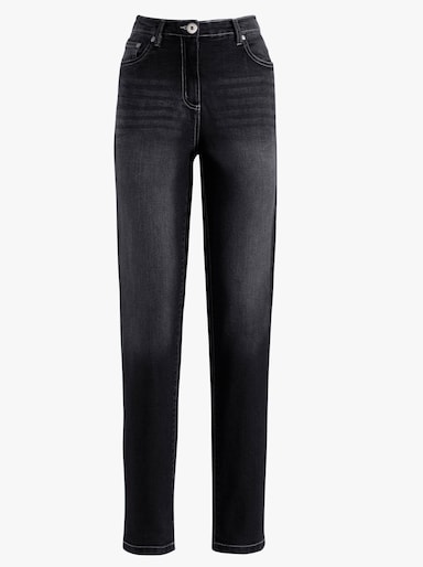 Stretch-Jeans - black-denim