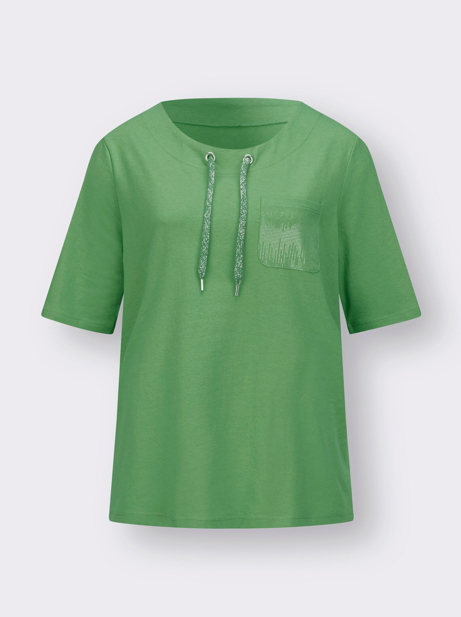 Tričko, kr.ruk., viazačka - jablková