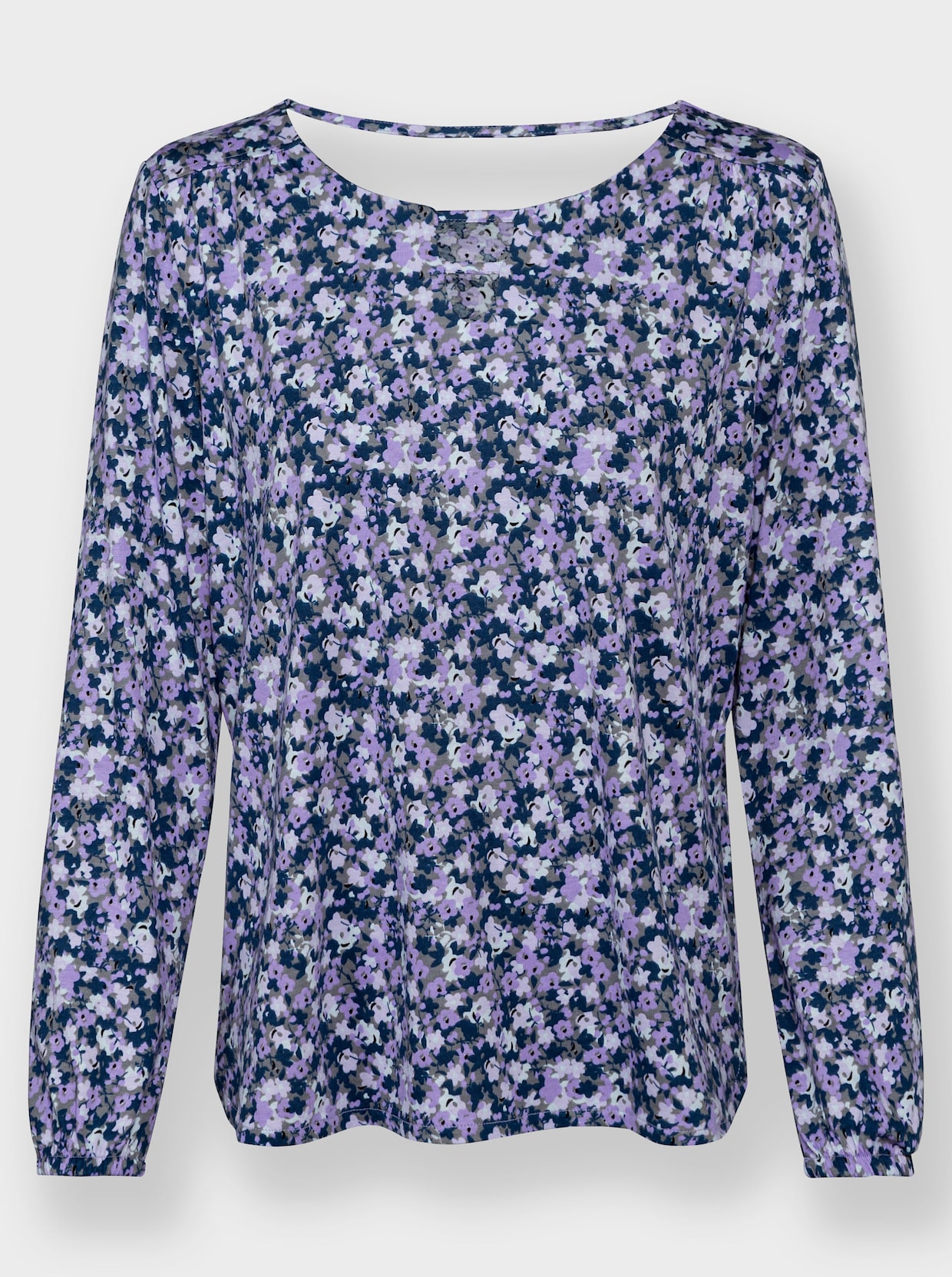 Shirt - lila/lavendel bedrukt