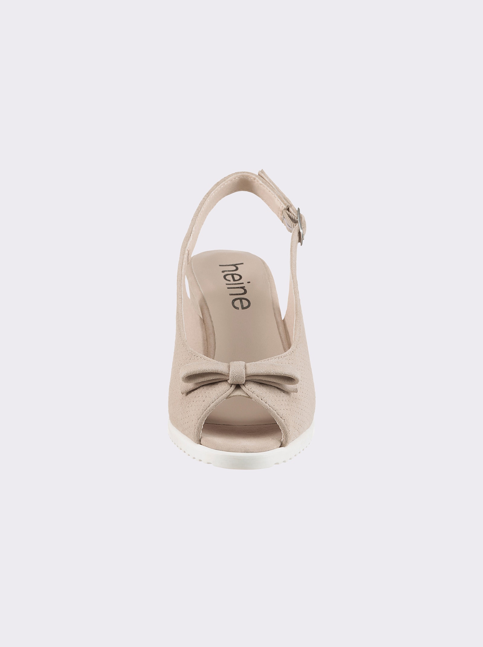 heine Keilsandalette - beige