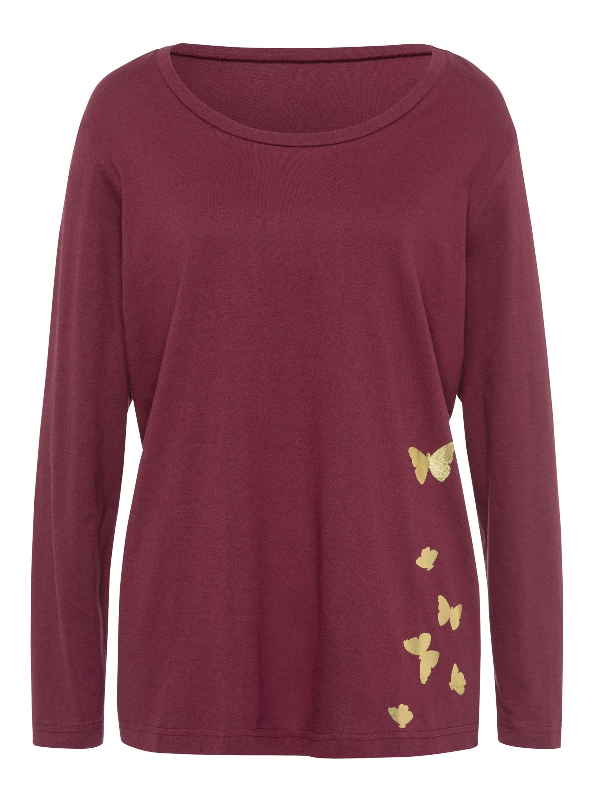 Schlafanzug - bordeaux