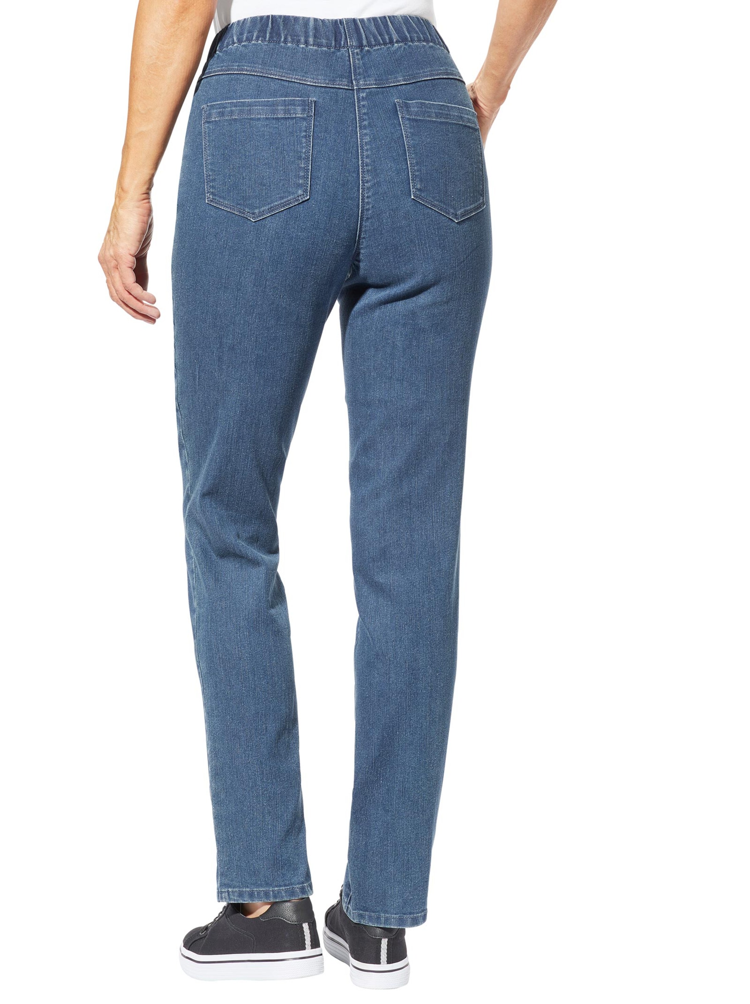 Collection L Jeans - blue-stone-washed