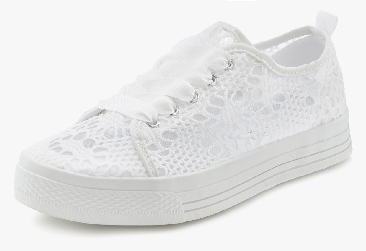 LASCANA Sneaker - weiss