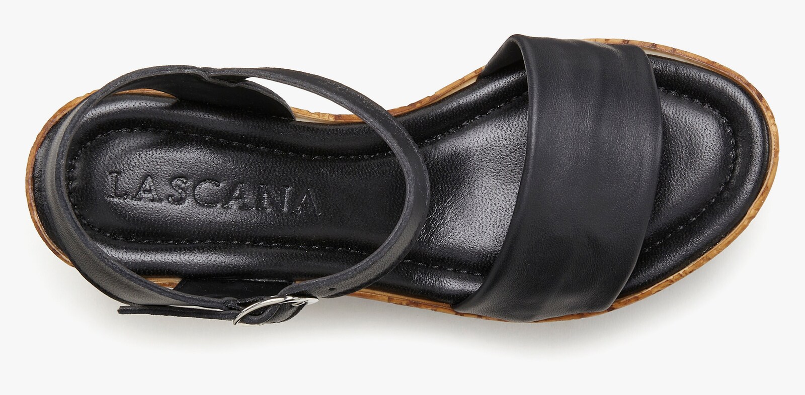 LASCANA Sandalen - zwart