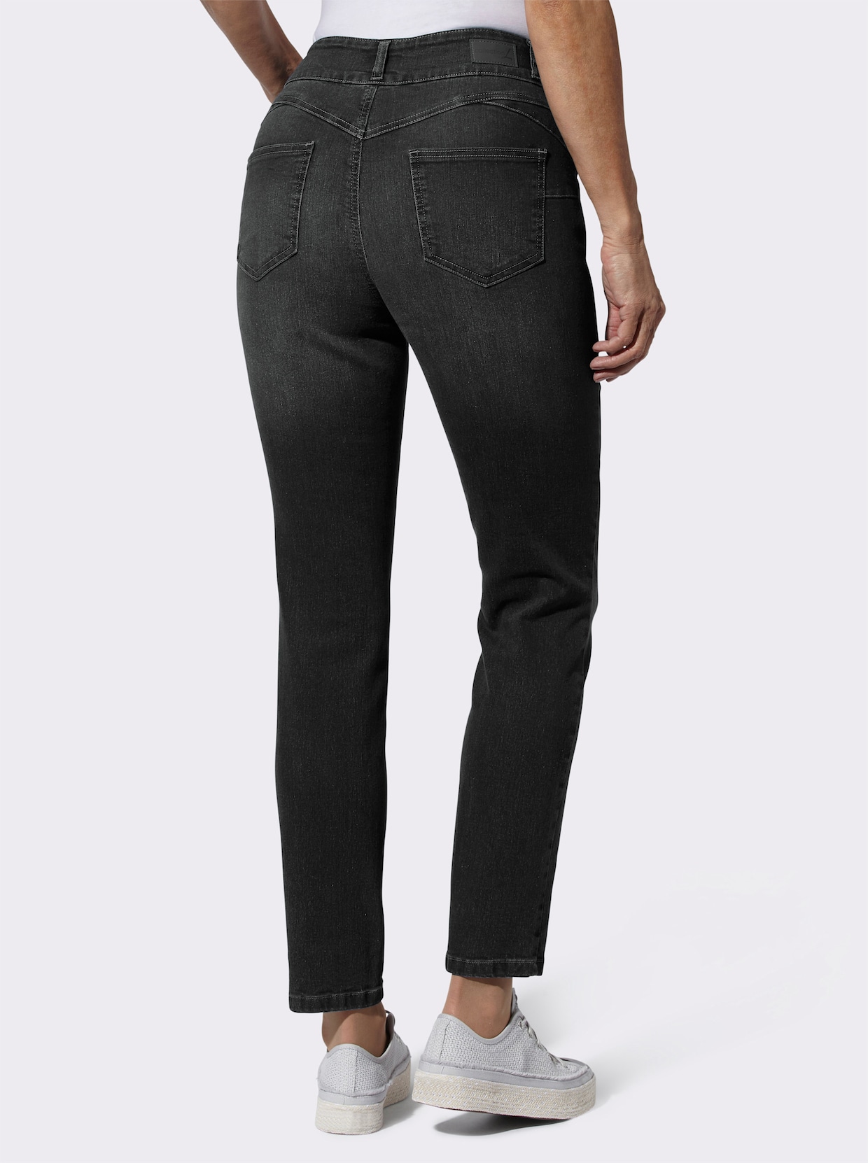 Jeans - grafiet/denim