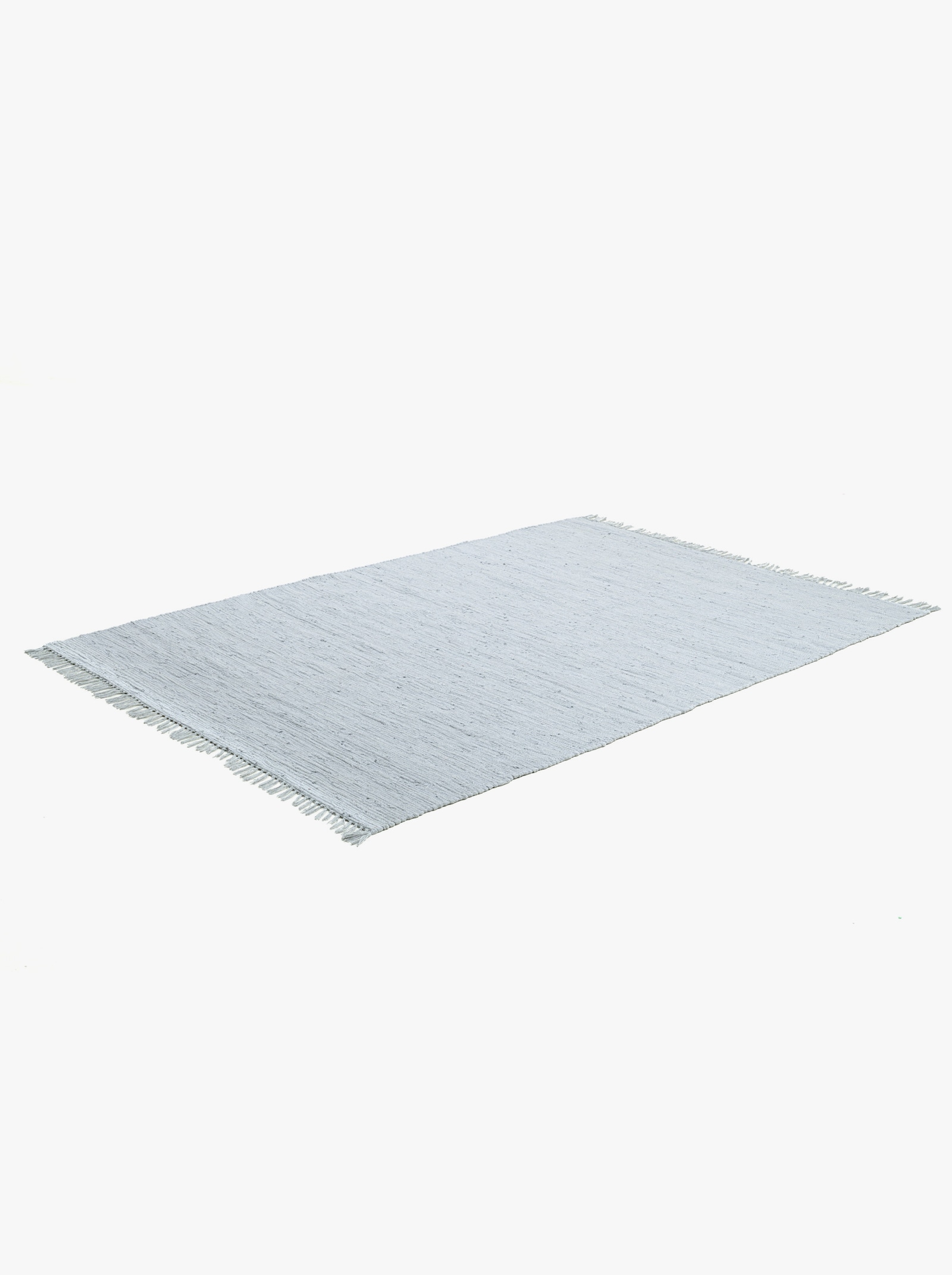 Theko Handwebteppich - grau