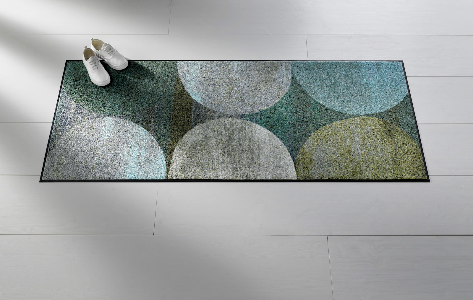 wash+dry by Kleen-Tex Paillasson - vert-naturel