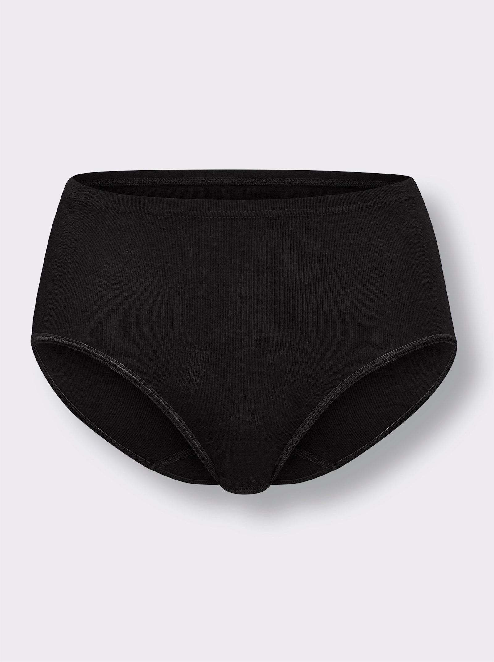 Speidel Slip mit Glanzbandeinfassung - 3 Stück schwarz