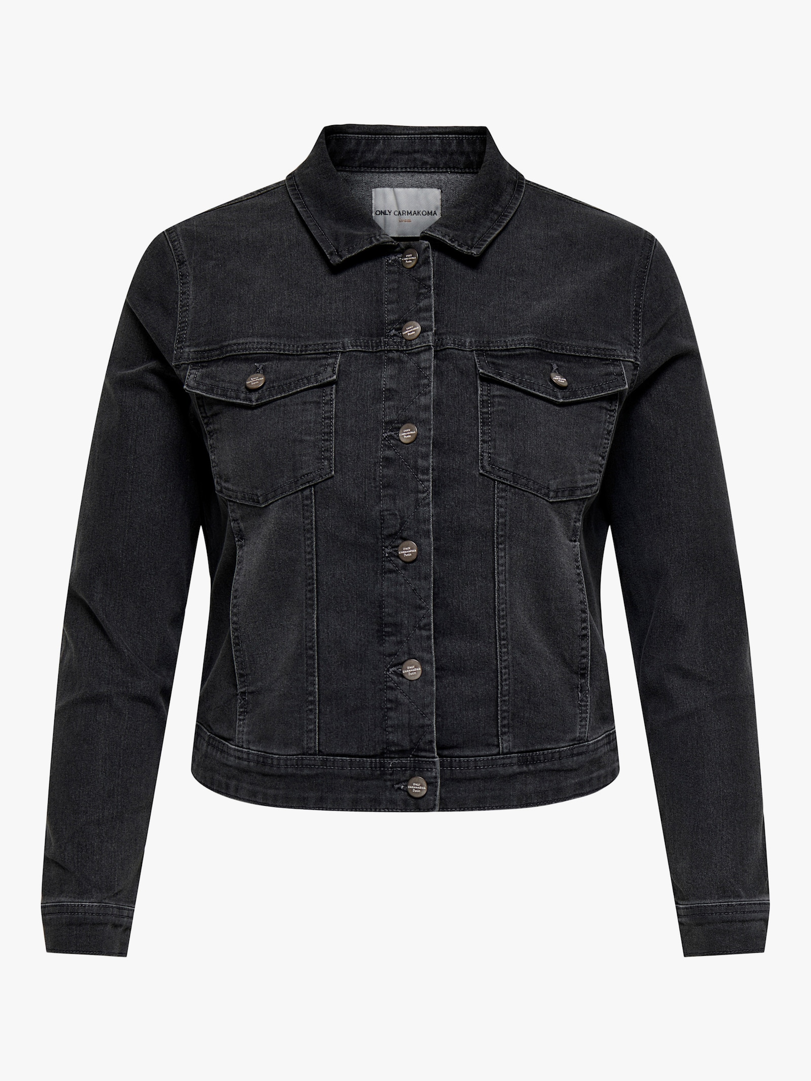 ONLY CARMAKOMA Jeansjacke - dark grey denim