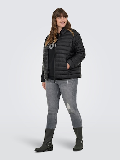 ONLY CARMAKOMA Steppjacke - black