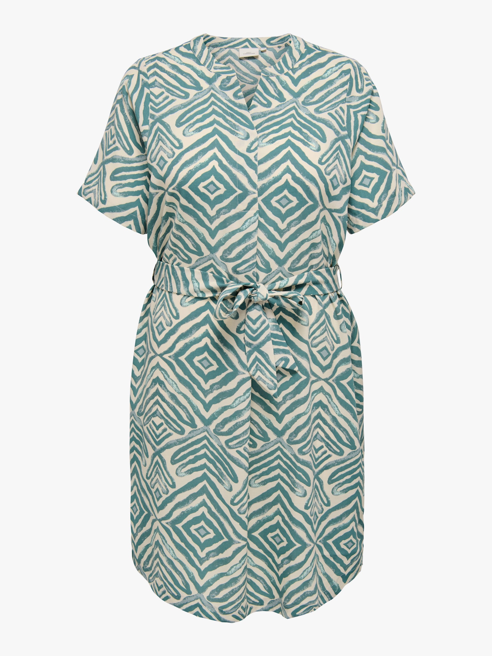 ONLY CARMAKOMA Sommerkleid - abyss aop:tribe